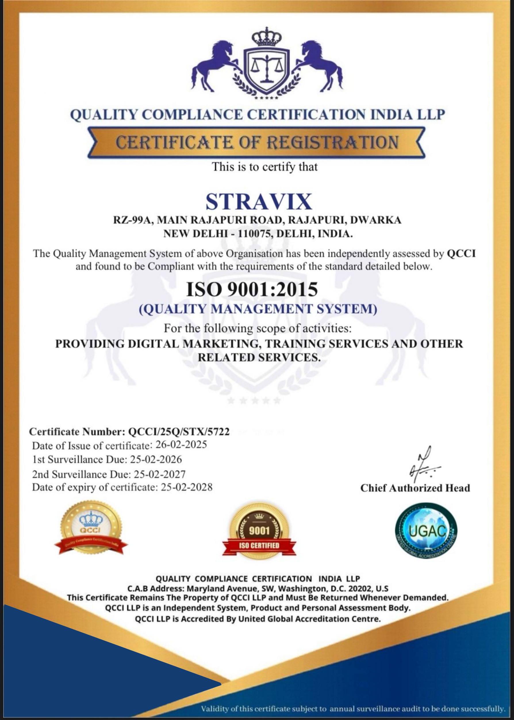 ISO Certified