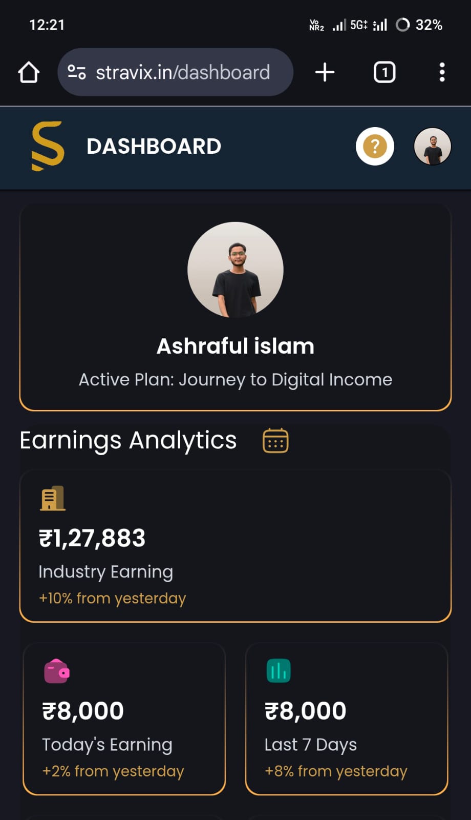 Earning Proof 3